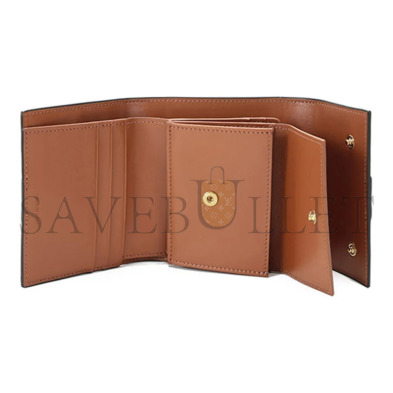 Ce1i*e trifold wallet triomphe in triomphe canvas 10d572bz9.04lu (10*9*2.5cm)