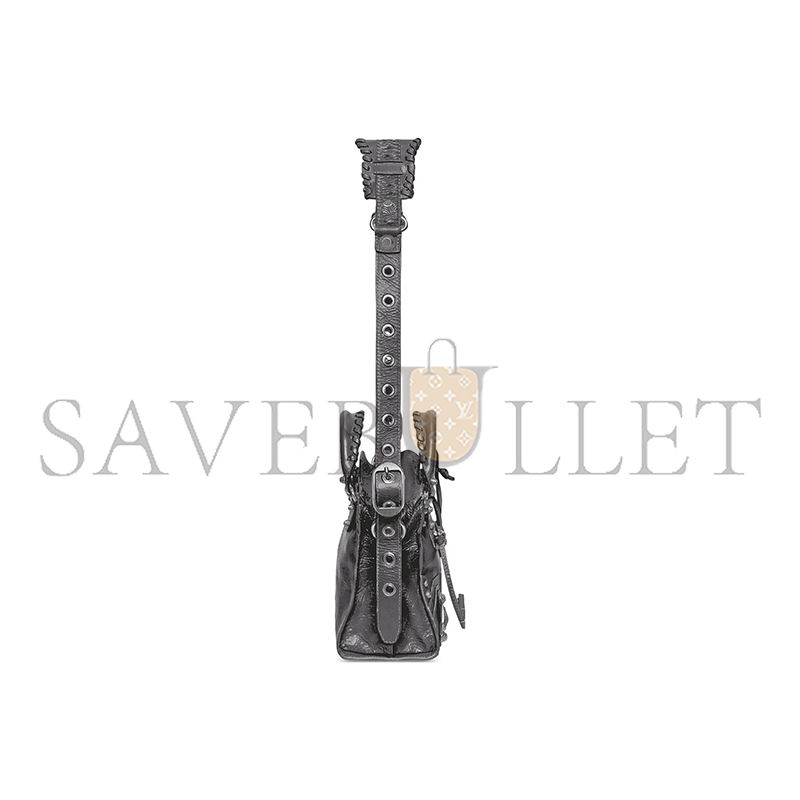 Ba1en*iaga small neo cagole city in grey 700940210b01404 (25.9*17.8*11.4cm)