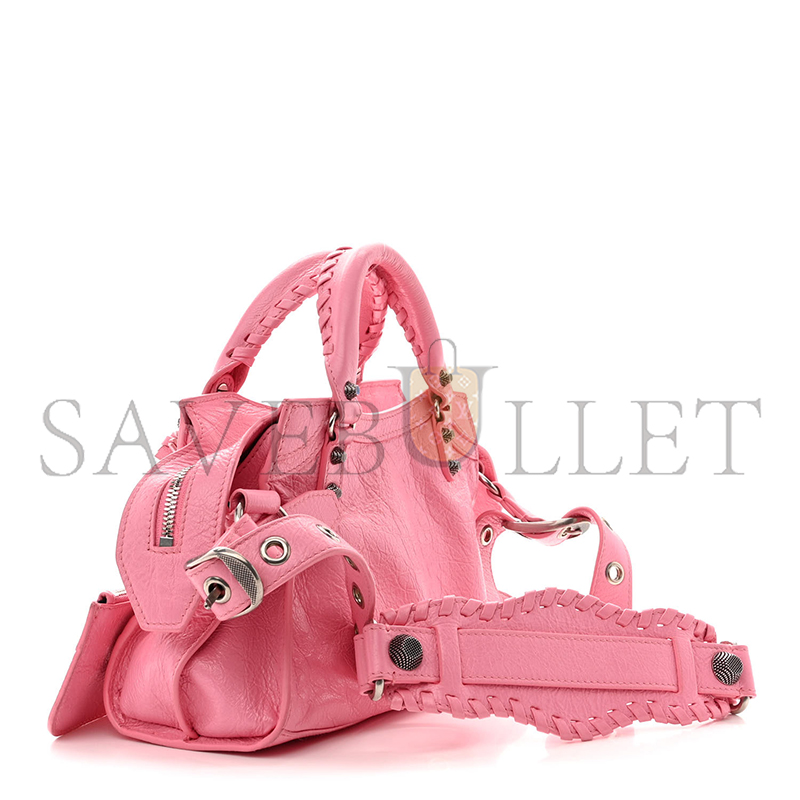 Ba1en*iaga small neo cagole city in pink 700940210d06904 (25.9*17.8*11.4cm)