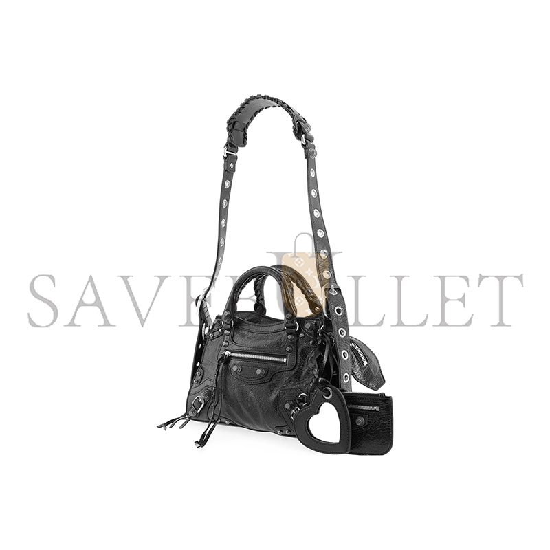 Ba1en*iaga small neo cagole city in black 700940210b01000 (25.9*17.8*11.4cm)