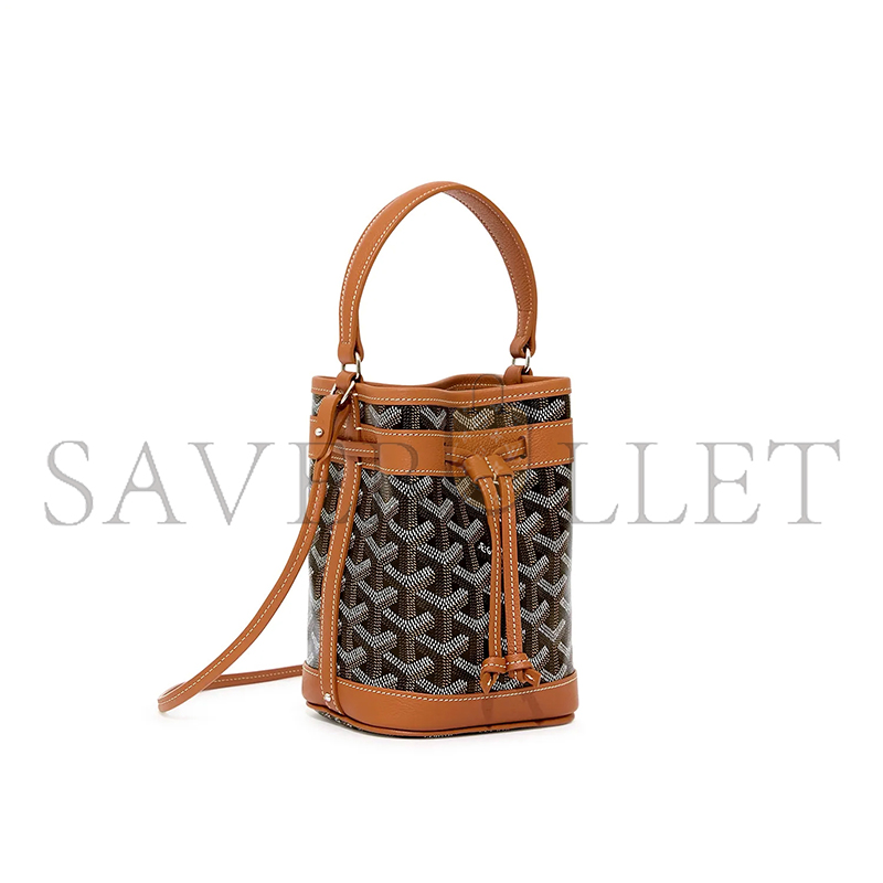 Go*ard petit flot mini bucket bag peflotminty01cl03p (17.5*12*10cm)