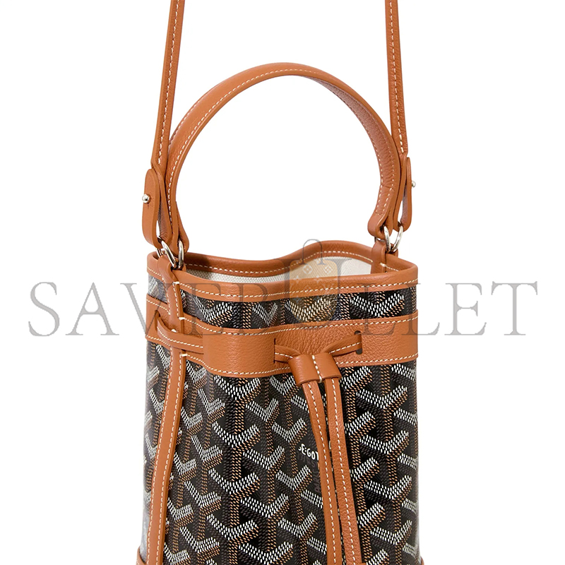 Go*ard petit flot mini bucket bag peflotminty01cl03p (17.5*12*10cm)