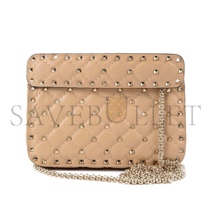Va1e*ntin0 small nappa rockstud spike bag w2b0123napwu1 (20*11.5*5cm)