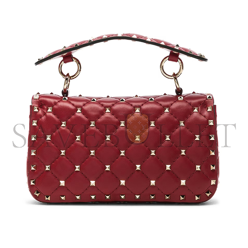 Va1e*ntin0 small nappa rockstud spike bag w2b0123napwu3 (20*11.5*5cm)