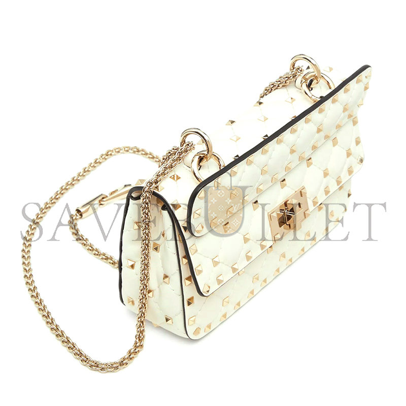 Va1e*ntin0 small nappa rockstud spike bag 5w2b0123napi16 (20*11.5*5cm)