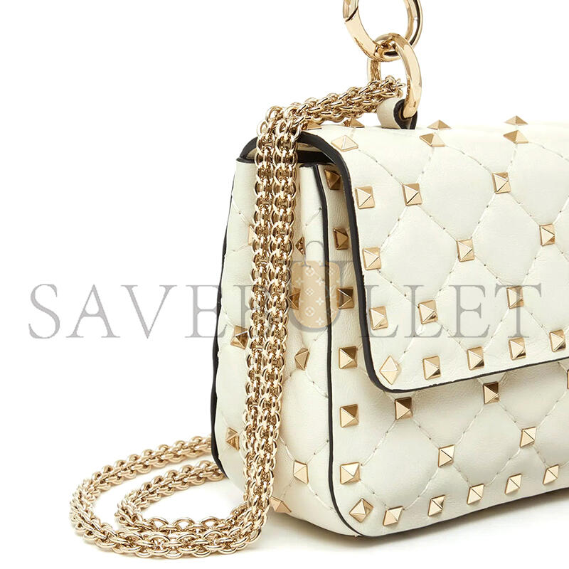 Va1e*ntin0 small nappa rockstud spike bag 5w2b0123napi16 (20*11.5*5cm)