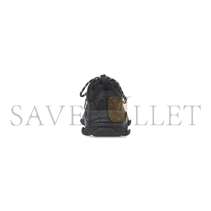 Ba*len*cia*ga kids - triple s sneaker in black 654251w2ca41000