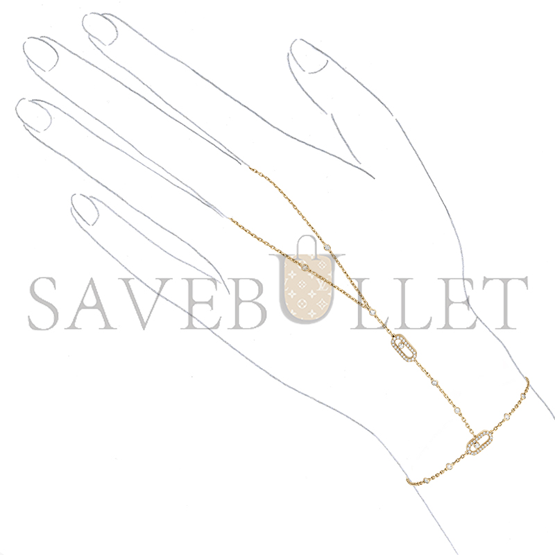 Mes1kaa move uno hand bracelet 12021-yg