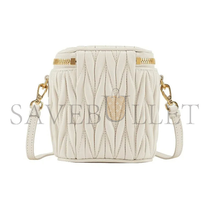 M1v M1v matelassÉ logo-plaque mini bag 5nr018 (10.5*9.5*7cm)