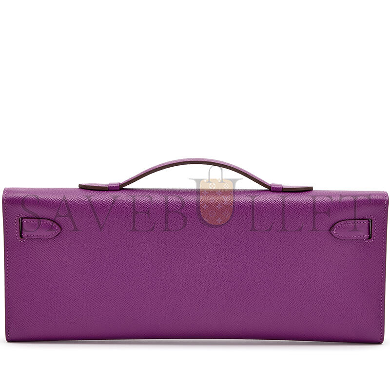 H**me5 master anemone epsom kelly cut palladium hardware 436573 (31*13*2.5cm)