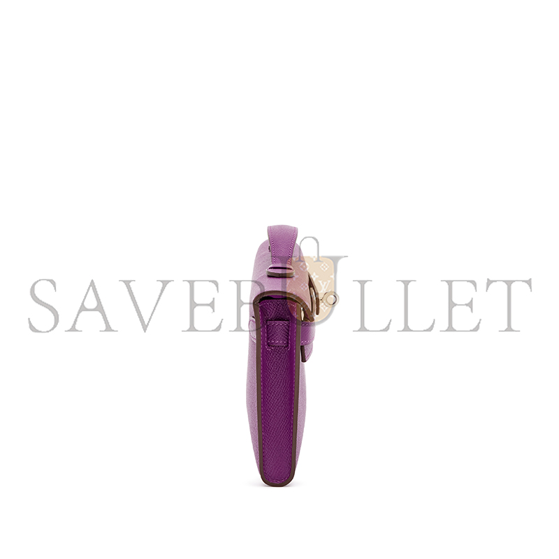 H**me5 master anemone epsom kelly cut palladium hardware 436573 (31*13*2.5cm)