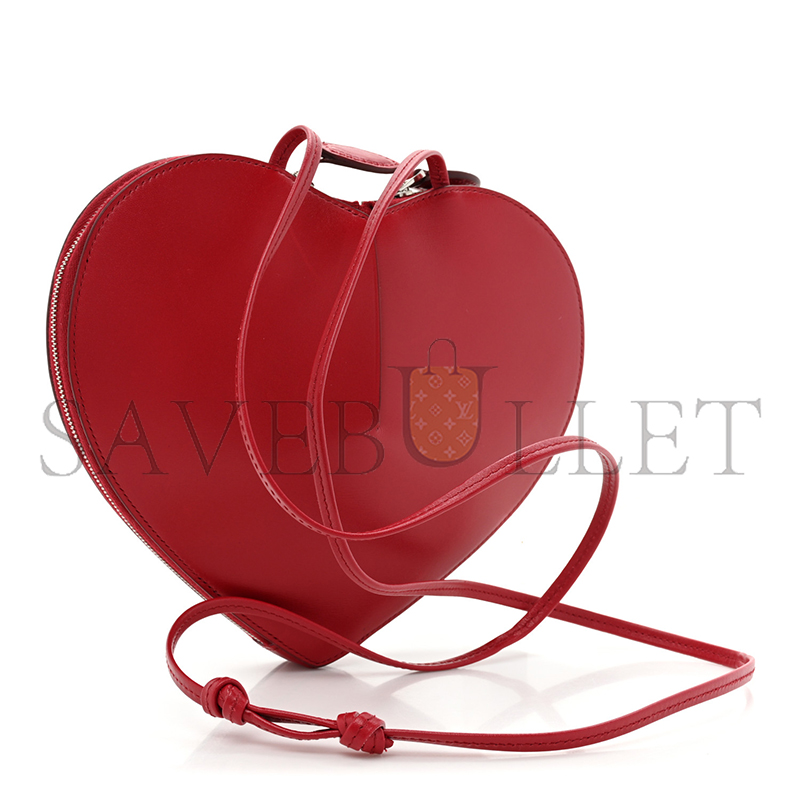 A1a1a lux calfskin le coeur bag lacquer red 1357346 (21*19*2cm)