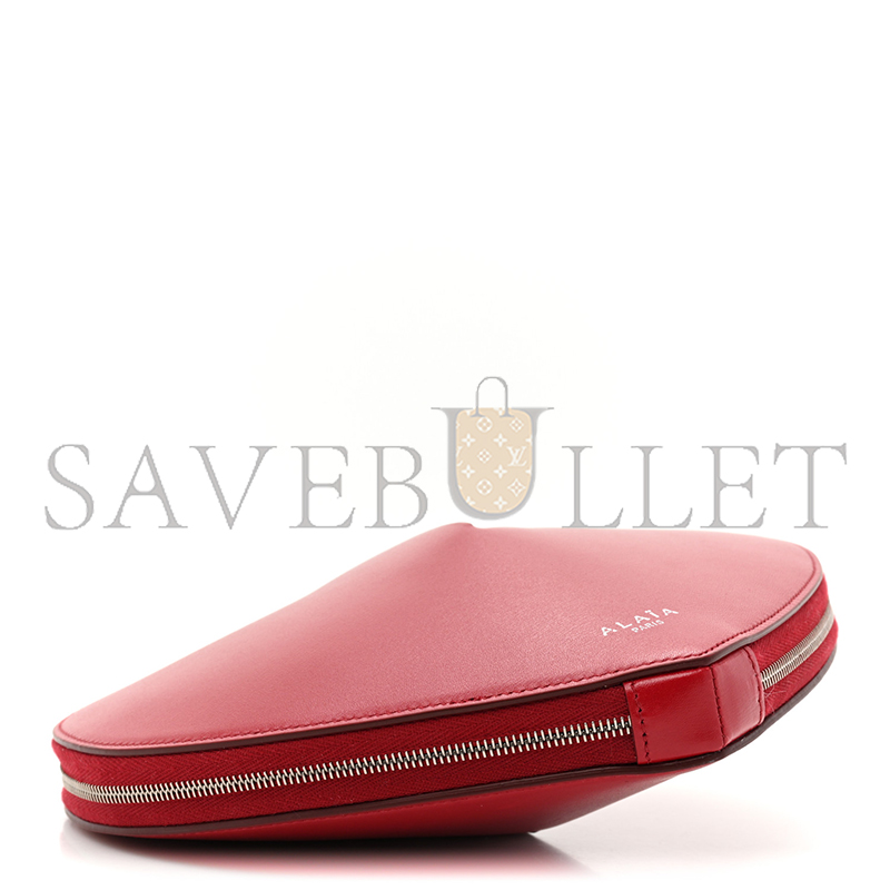A1a1a lux calfskin le coeur bag lacquer red 1357346 (21*19*2cm)