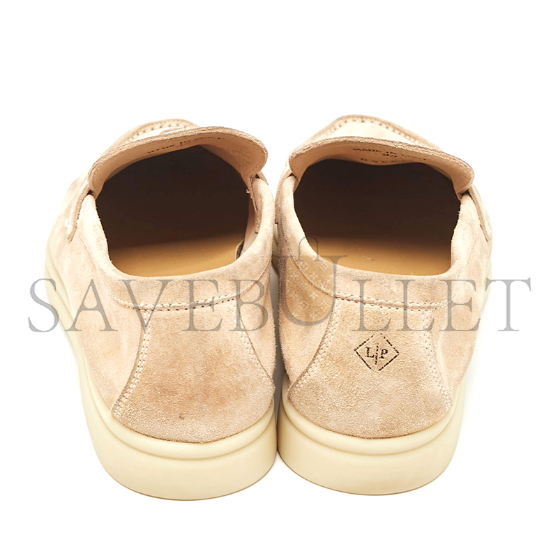 L0r0 P1ana beige suede summer charms walk loafers fae5444d0ee