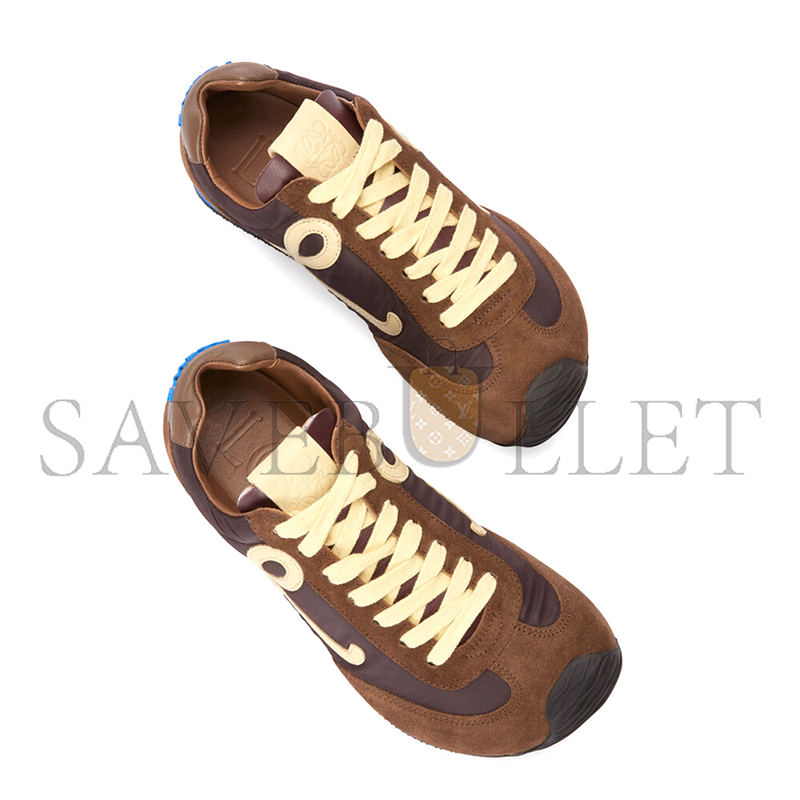 L0ew* ballet runner 2.0 in nylon and calfskin mbr2282x01