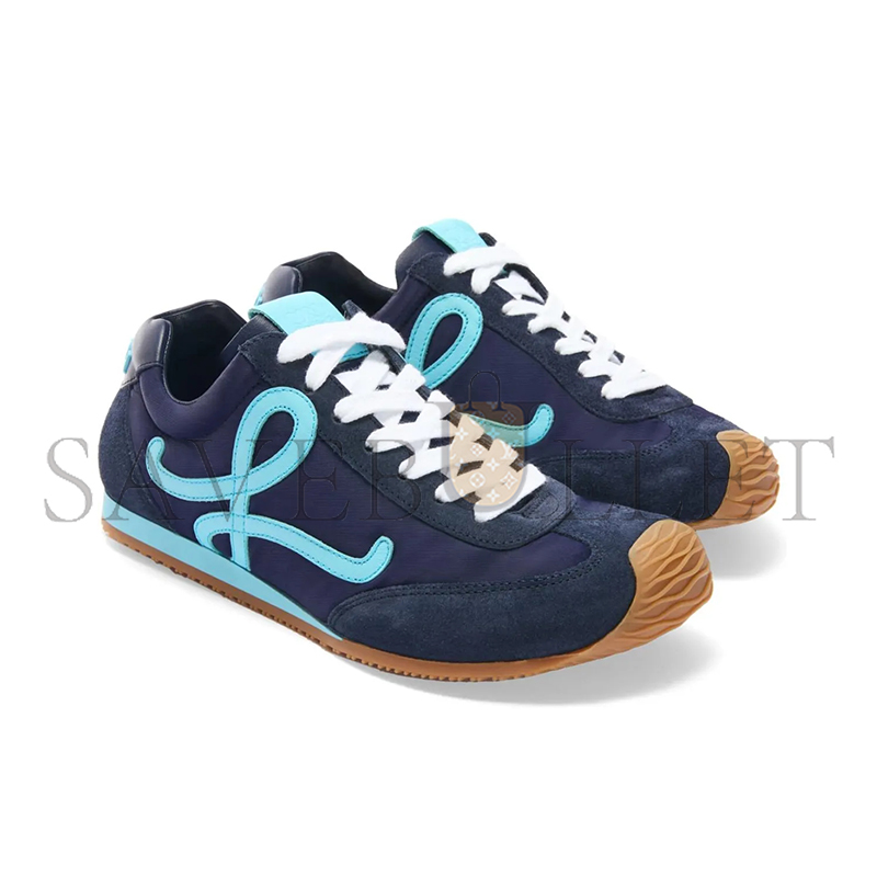L0ew* ballet runner 2.0 in nylon and calfskin lbr2282x01