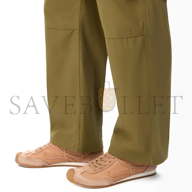 L0ew* ballet runner 2.0 in nylon and calfskin lbr2282x02