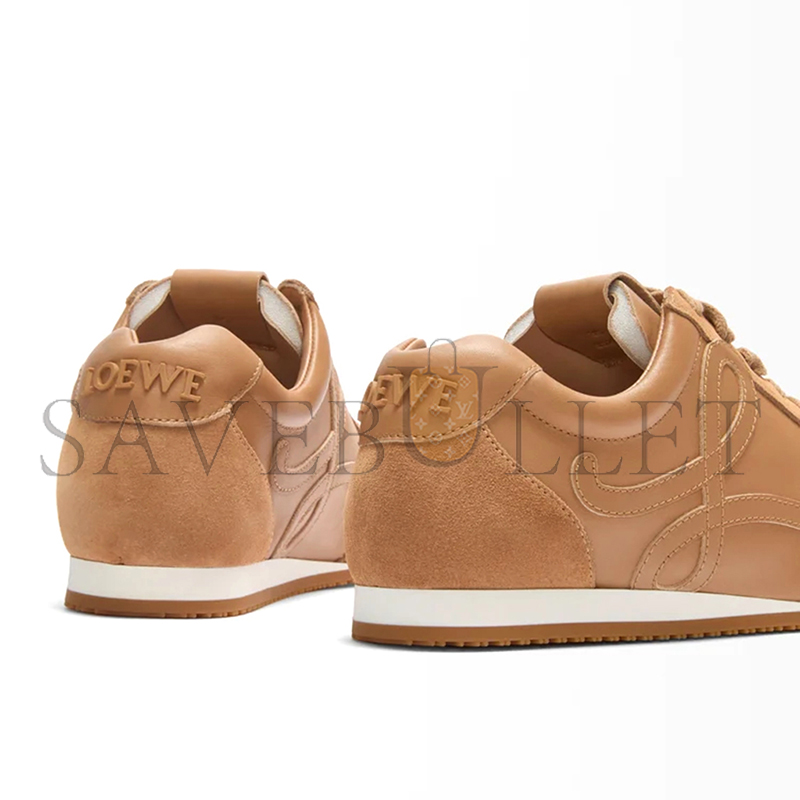 L0ew* ballet runner 2.0 in nylon and calfskin lbr2282x02