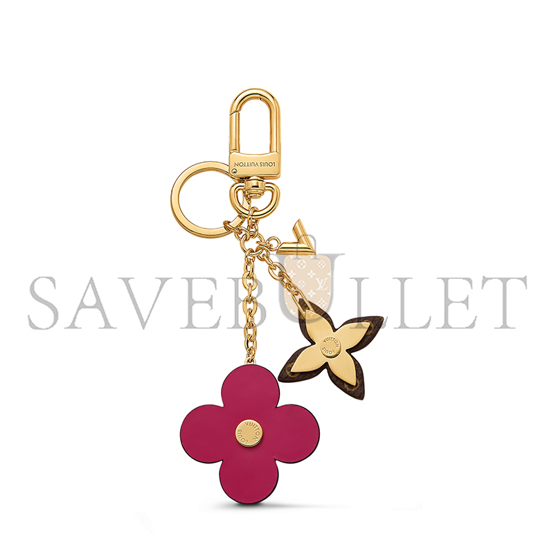 l0vis Vvtt0n blooming flowers bag charm and key holder m63084