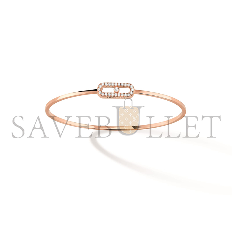 Mes1kaa rose gold move d1am0nd bracelet 11134-rg