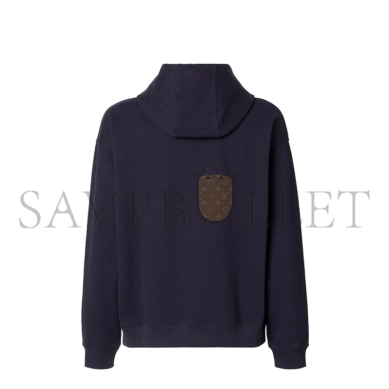 F**di sweatshirt dark blue cotton sweatshirt fy1143aw0qf0qg0