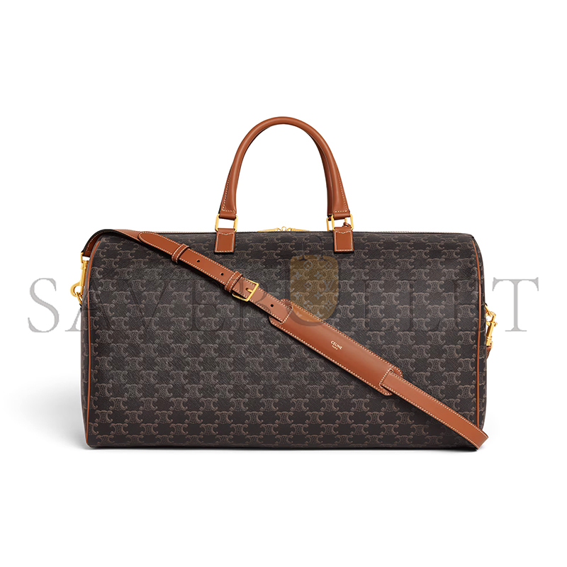 Ce1i*e large travel bag in triomphe canvas with Ce1i*e print 191472cyx.04lu (50*27*23cm)