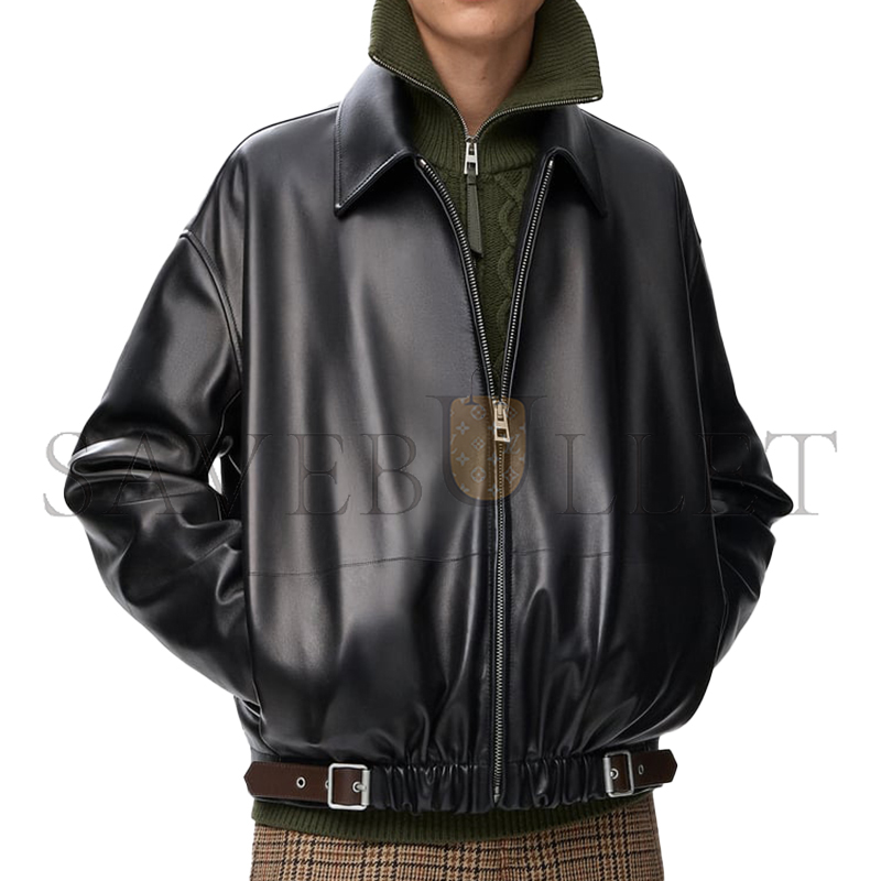 LOEWE BELTED JACKET IN NAPPA LAMBSKIN H526Y34L93