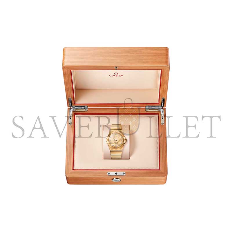 0me*ga zodiac series 38mm gold case with gold bracelet 123.50.38.21.58.001