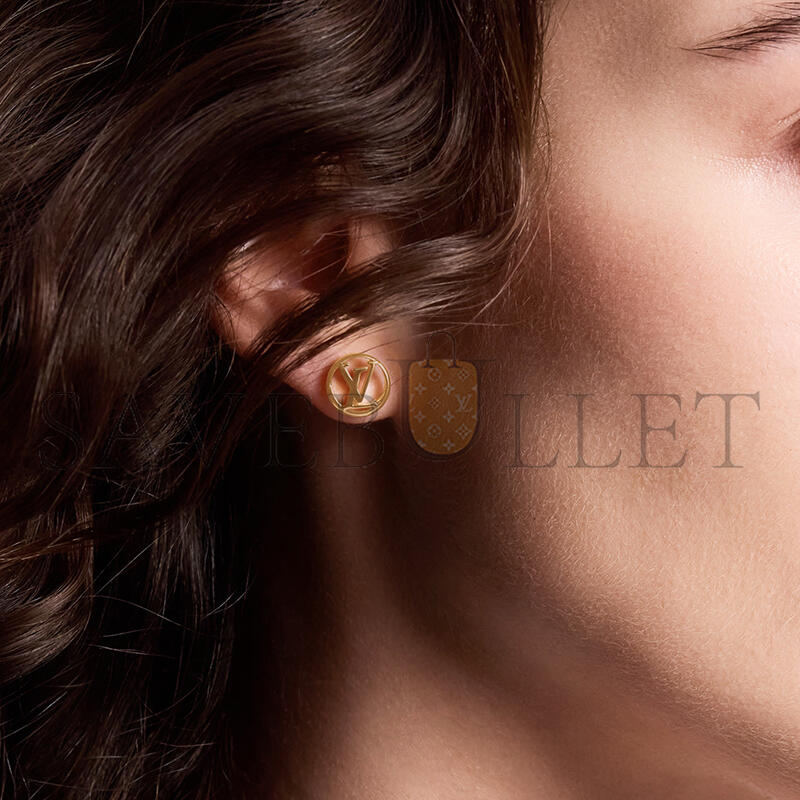 l0vis Vvtt0n crazy in lock earrings set m00395