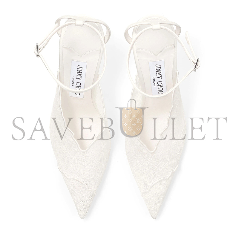 J1m*y Ch00 faiz 100 ivory J1m*y Ch00 lace pumps faiz100hbv