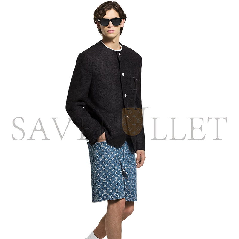 LOUIS VUITTON MONOGRAM DENIM SHORTS 1AJBJL