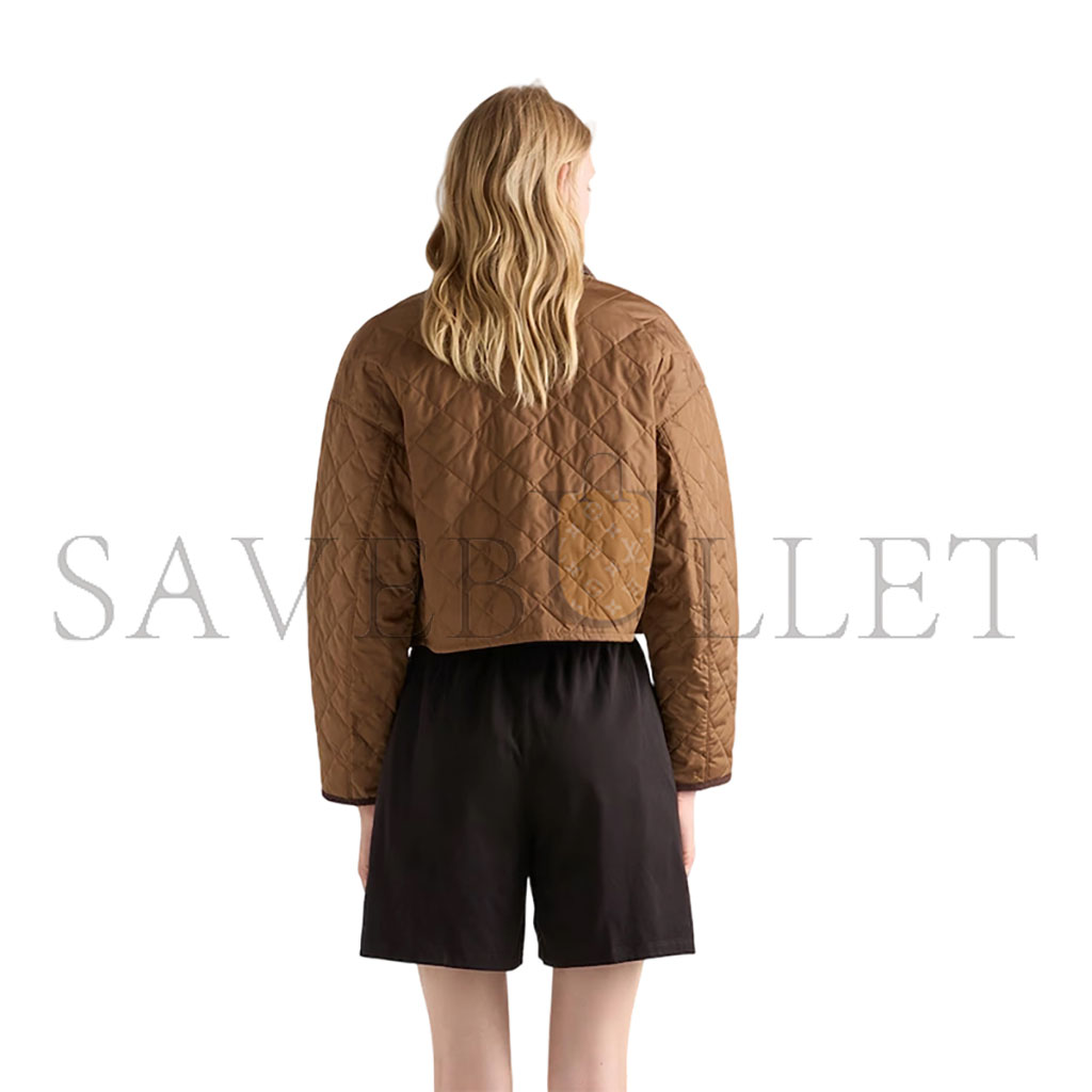 Pra*a light re-nylon cropped jacket 29x166