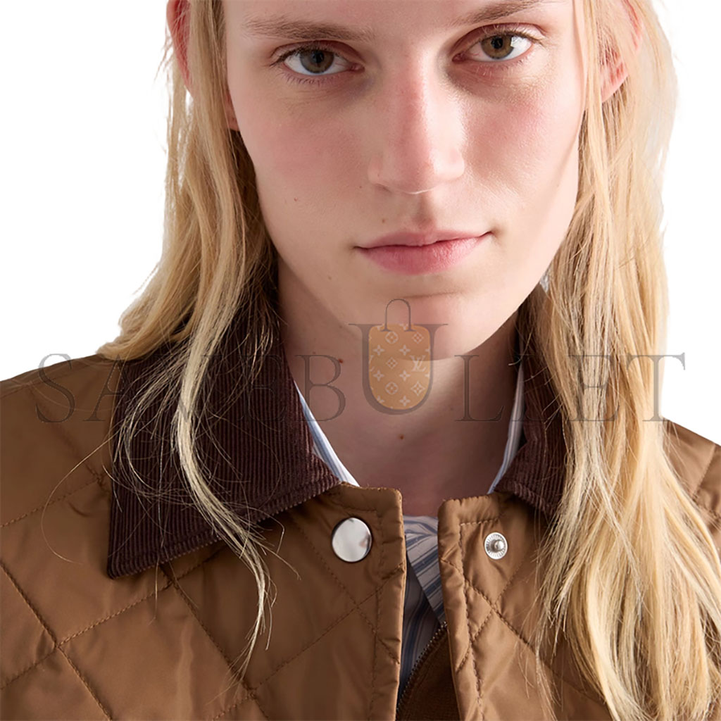 Pra*a light re-nylon cropped jacket 29x166