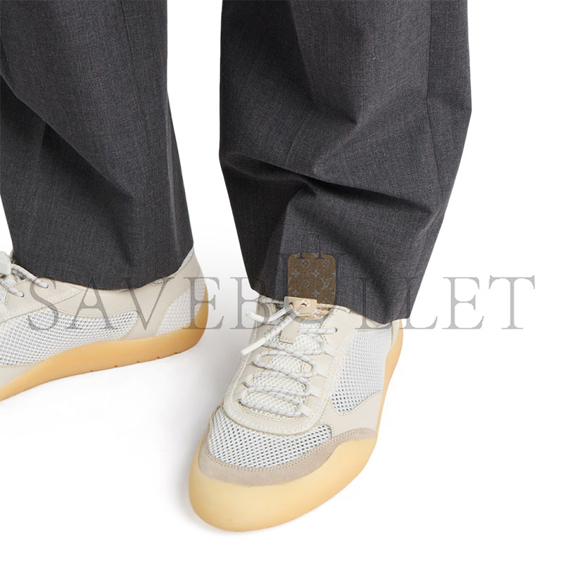 Pra*a speedrock leather and mesh sneakers 2ee468