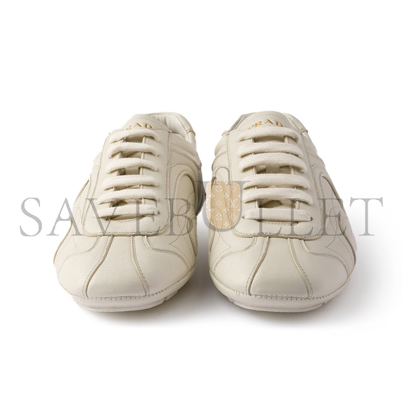 Pra*a montecarlo reedition 2005 antiqued nappa leather sneakers 4e1165