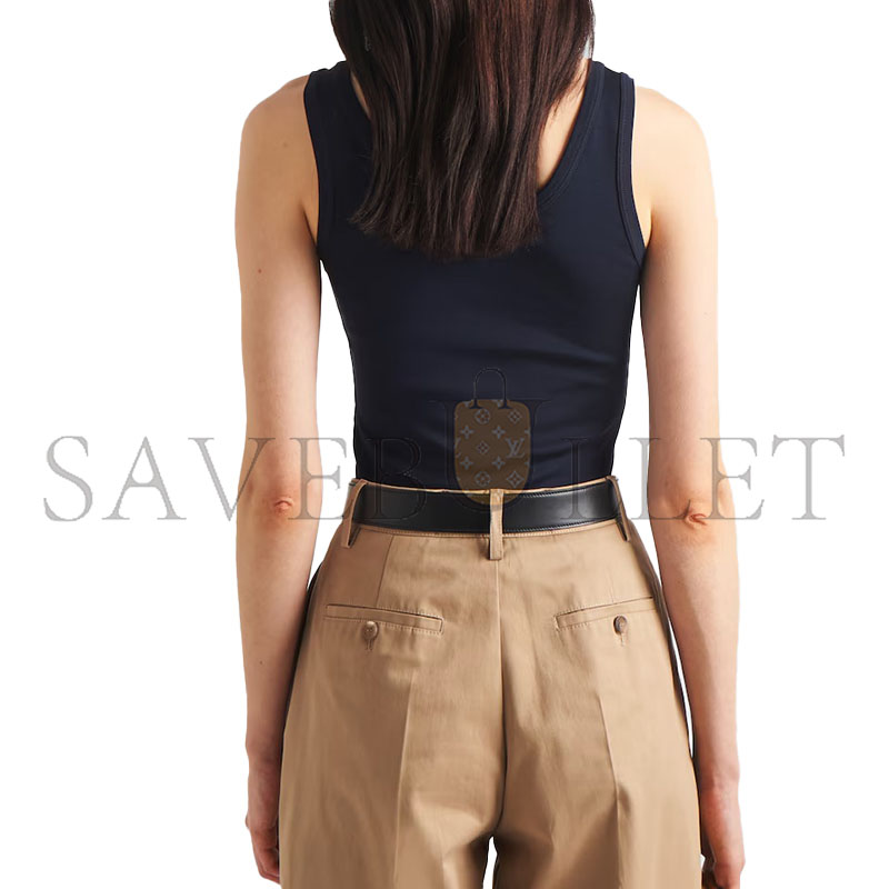 Pra*a ribbed knit top 39576l