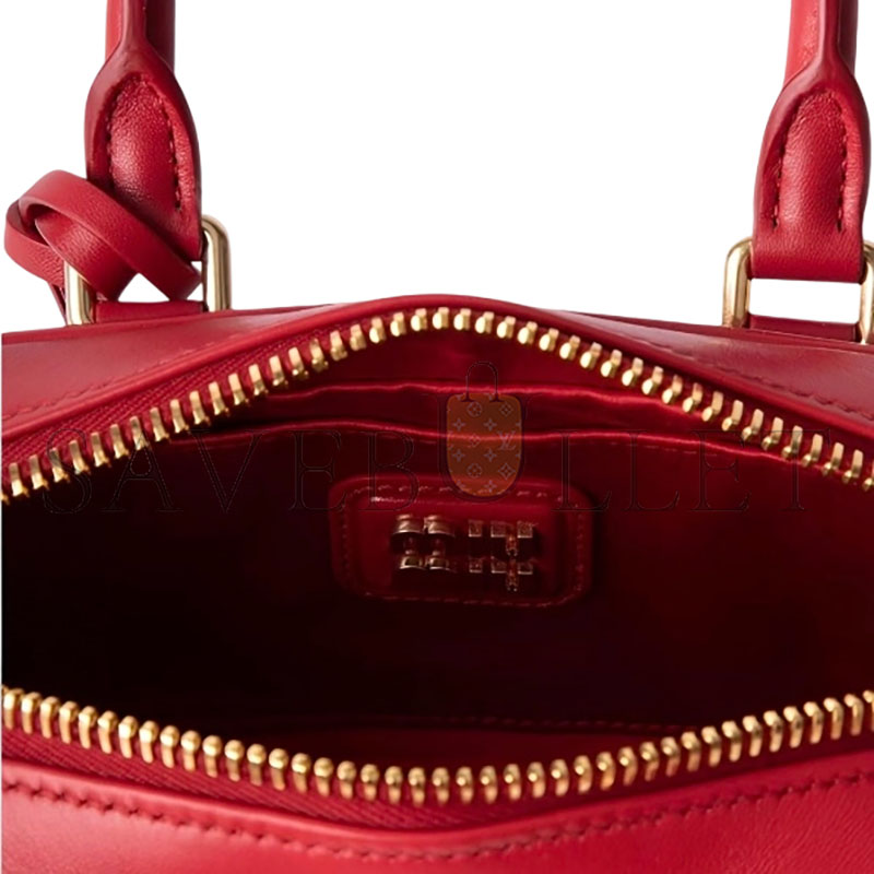 M1v M1v arcadie matelassÉ nappa leather bag 5bb123 (19*13*6cm)