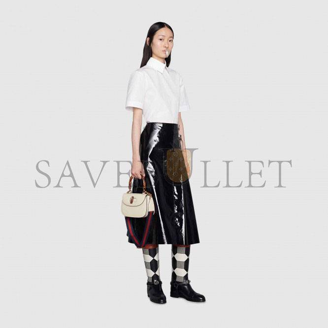 G*u*i bamboo 1947 small top handle bag 675797 (21*15*7cm)