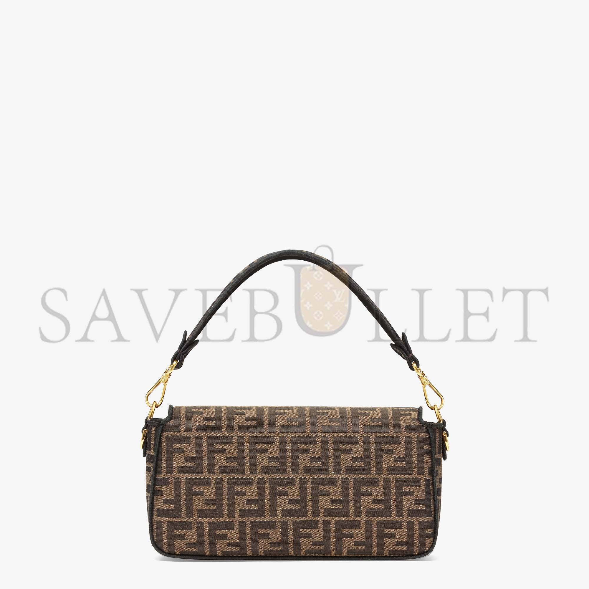 F**di baguette - jacquard ff fabric bag 8br600a6v5f17u4 (27*15*6cm)