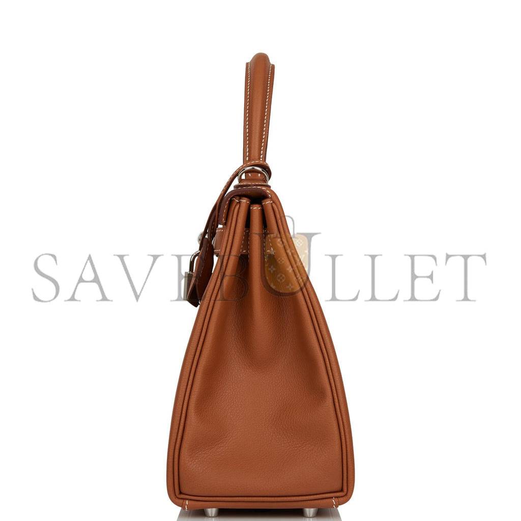 H**mes kelly retourne 28 gold evercolor palladium hardware (28*22*10cm)