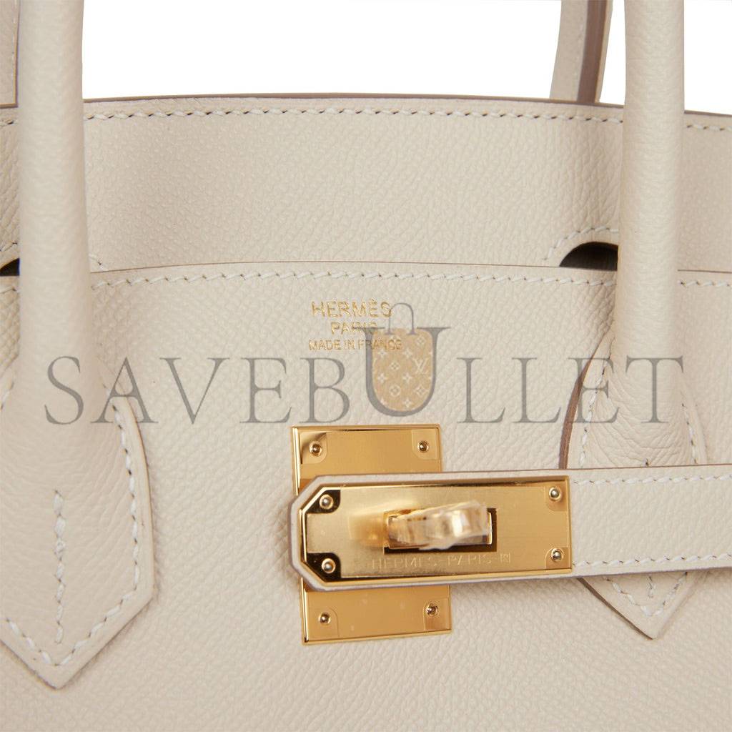H**mes birkin 30 craie epsom gold hardware (30cm)