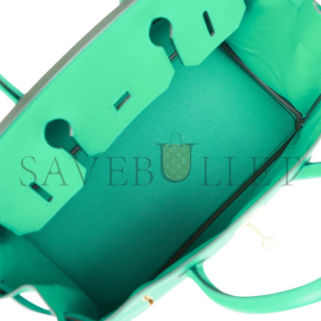 H**mes birkin 30 vert jade epsom gold hardware (30cm)