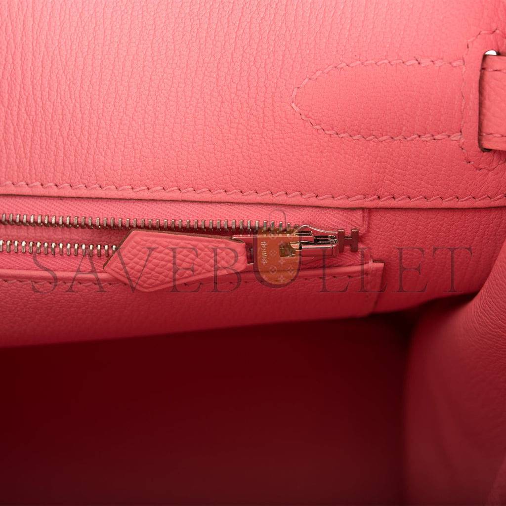 H**mes birkin 30 rose confetti epsom palladium hardware (30cm)