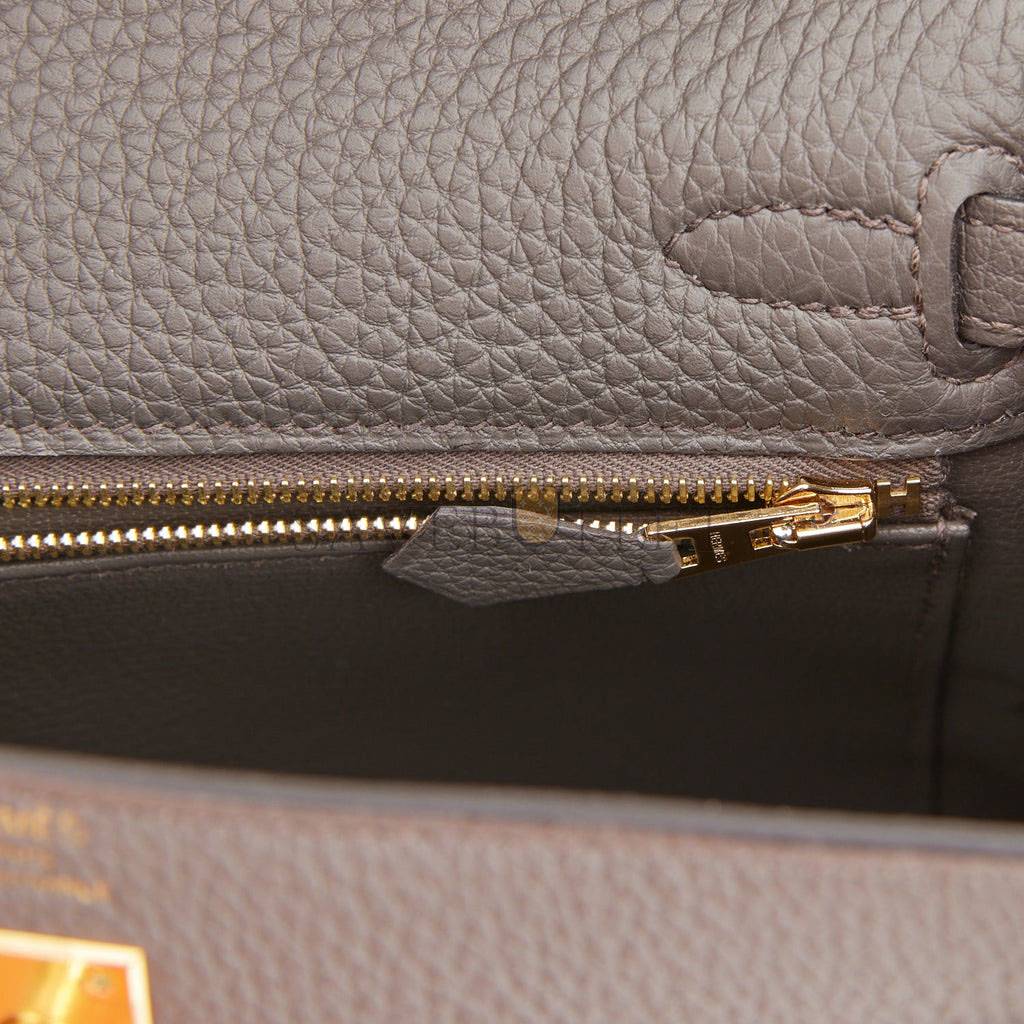 H**mes kelly retourne 25 etain togo gold hardware handmade (25*17*7cm)