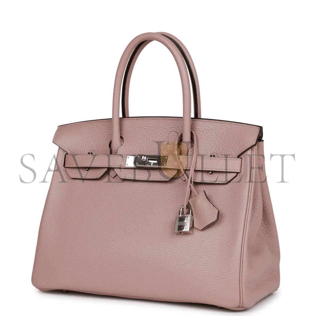 H**mes birkin 30 glycine clemence palladium hardware (30cm)