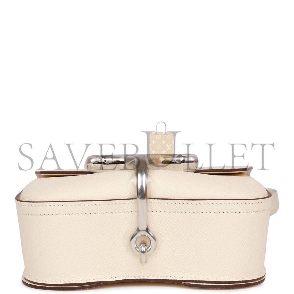 H**mes mini della cavallera nata epsom palladium hardware (18*16*5cm)