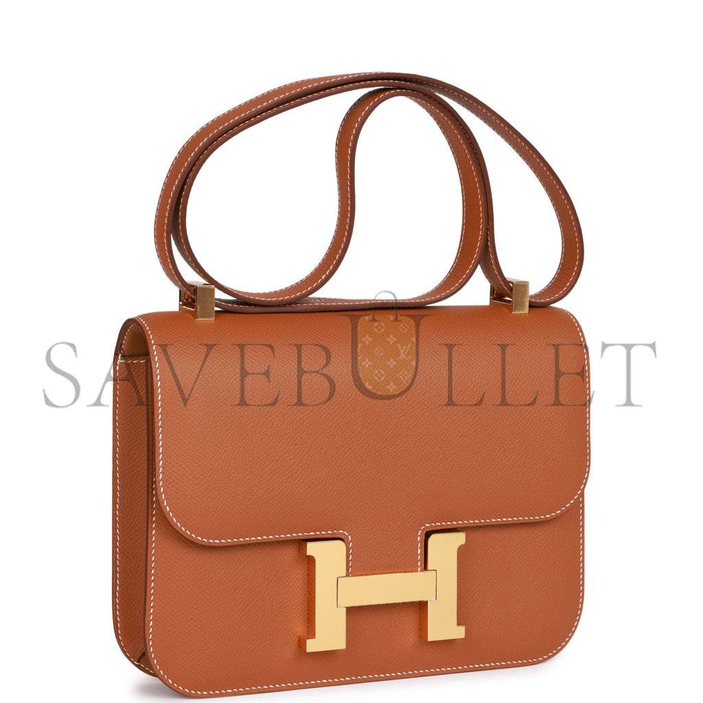 H**mes constance 24 gold epsom gold hardware 39871544426590 (24cm)