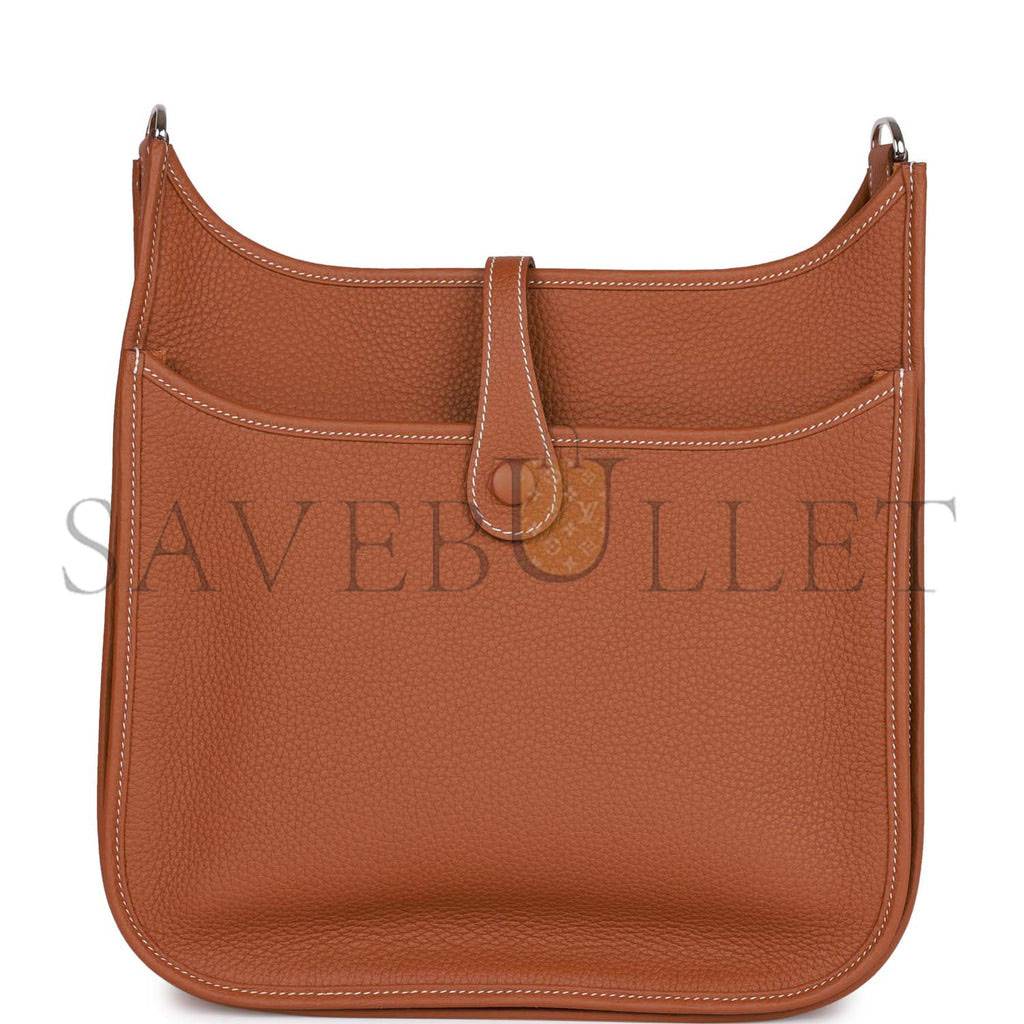 H**mes evelyne iii pm gold clemence palladium hardware (29*30*7cm)