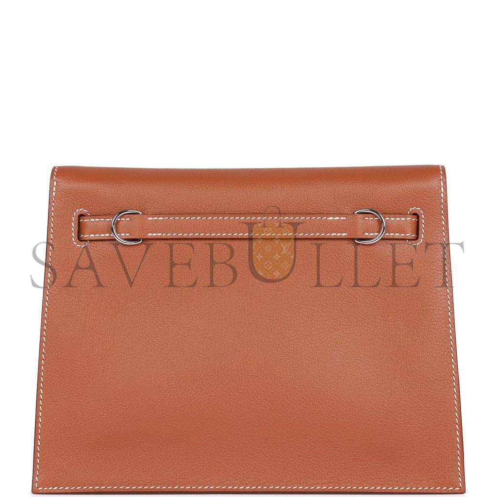 H**mes kelly danse gold evercolor palladium hardware (22*16*7cm)
