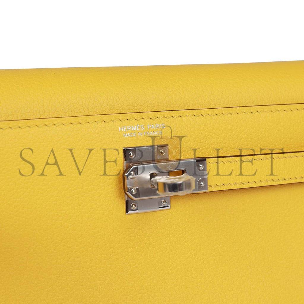 H**mes kelly danse lime evercolor palladium hardware (22*16*7cm)